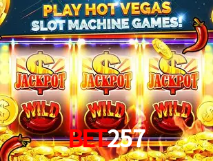 Interface moderna da plataforma bet257